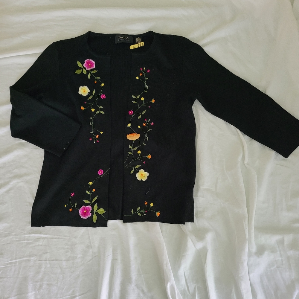 Dana Buchman Silk Blend cardigan